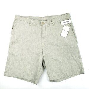 Tommy Bahama Men's Size 40 Beach Coast Linen Blend Stretch Shorts Beige NWT